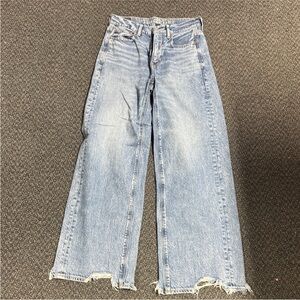 American Eagle Outfitters Light Blue Flare Jeans